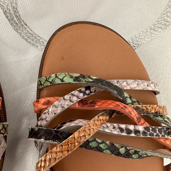 Madewell Tracie crisscross slide sandals - Picture 3 of 6